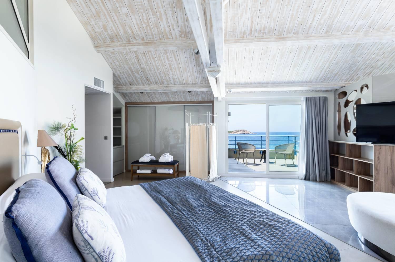 Chambre Prestige vue mer | Best Western Premier Hôtel Santa Maria à l'Île-Rousse