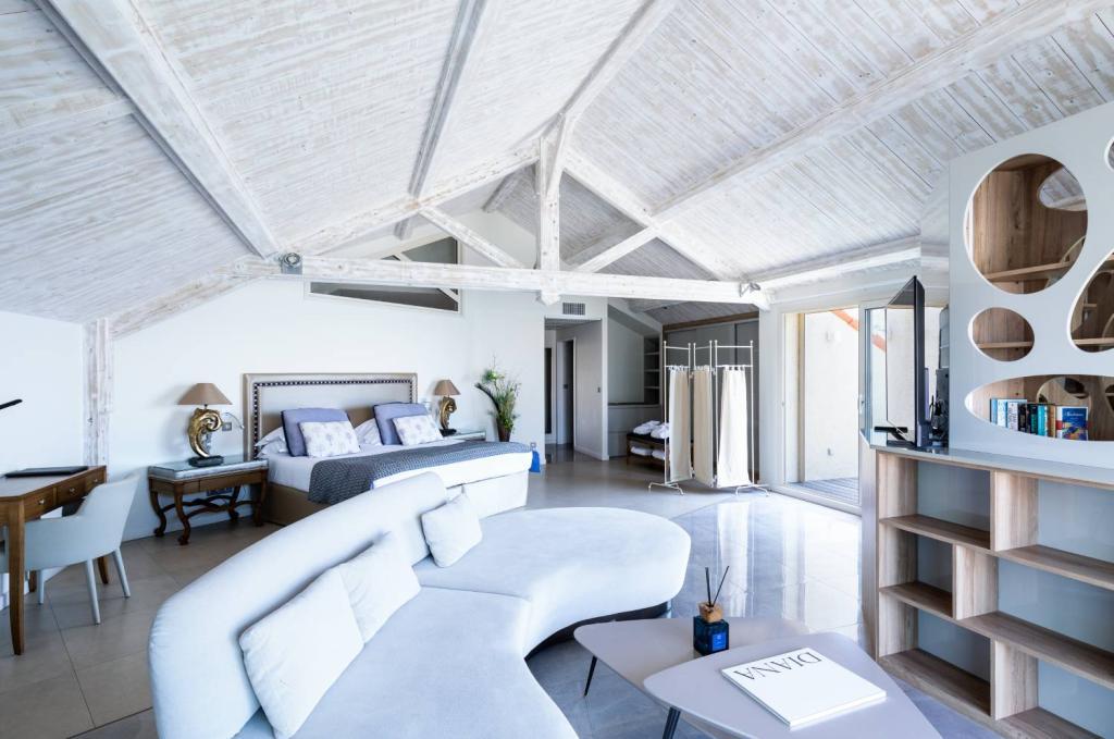 Chambre Prestige vue mer | Best Western Premier Hôtel Santa Maria à l'Île-Rousse