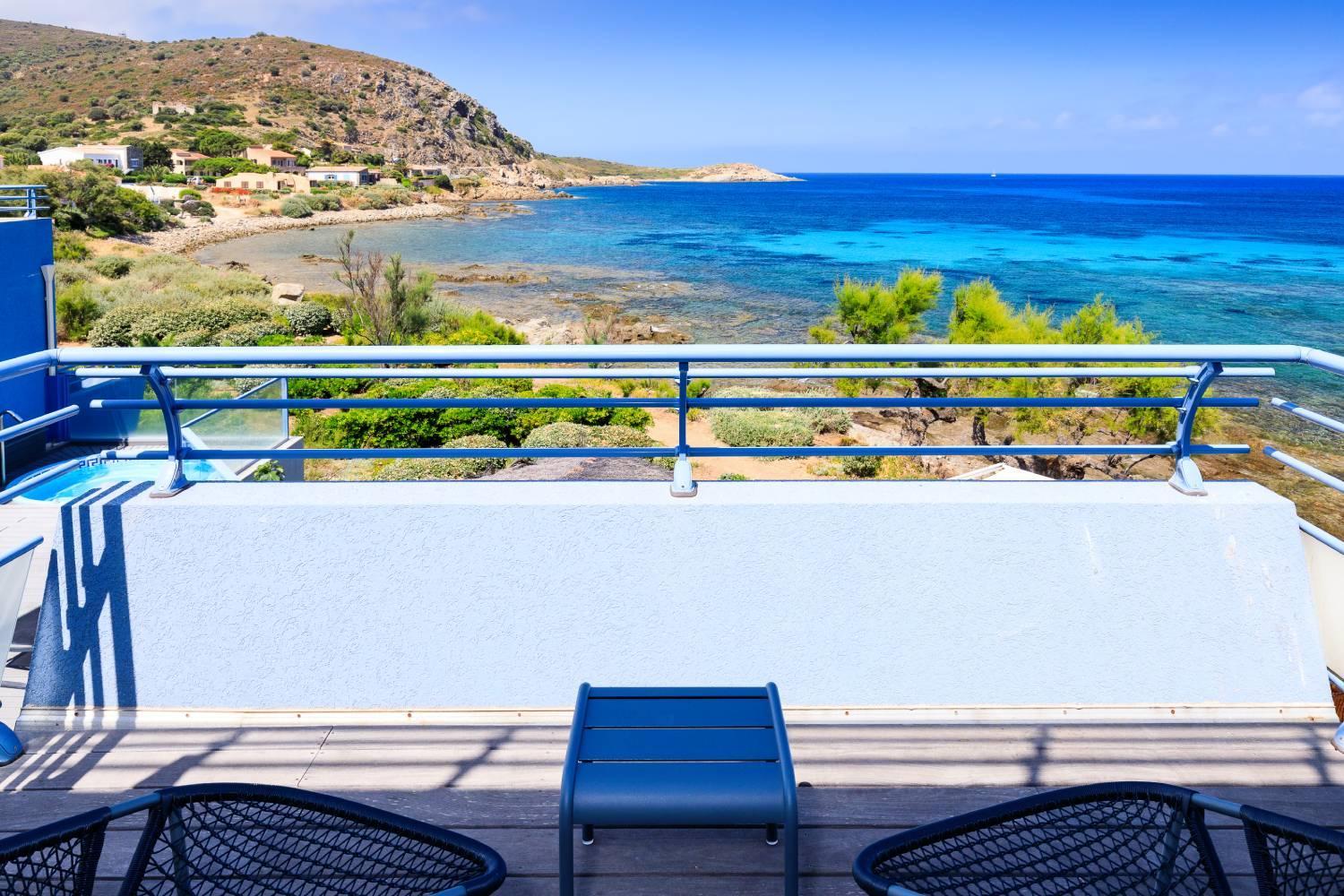 Suite Junior vue mer | Best Western Premier Hôtel Santa Maria à l'Île-Rousse