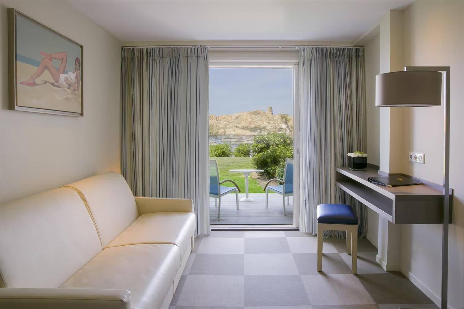 Chambre Familiale vue mer | Best Western Premier Hôtel Santa Maria à l'Île-Rousse