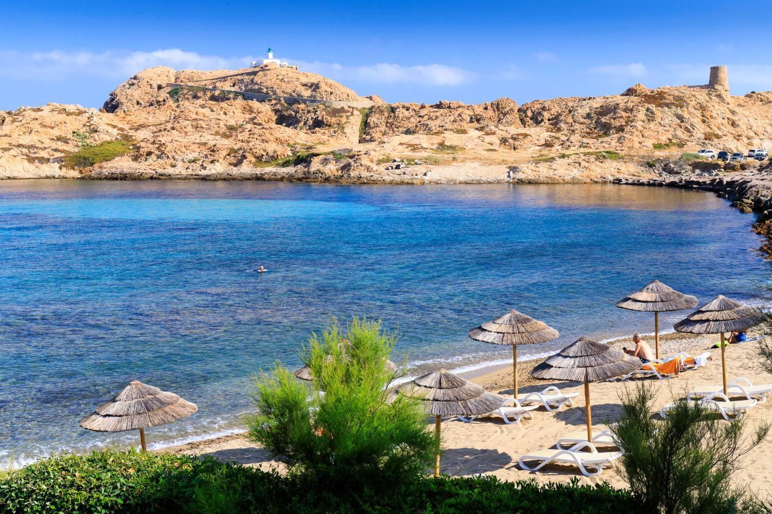 Plage de l'hôtel | Best Western Premier Hôtel Santa Maria à l'Île Rousse