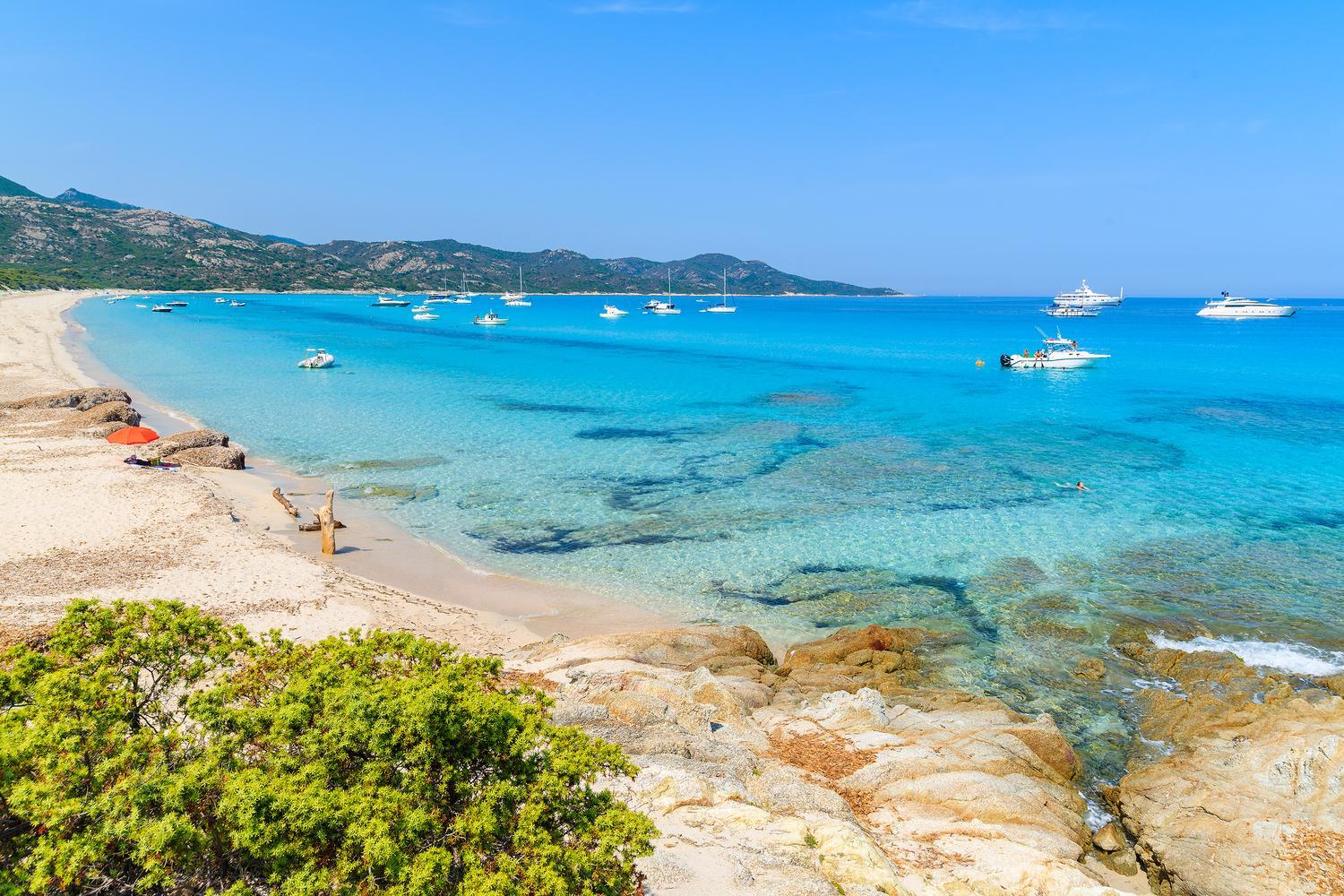 plage isolée de Saleccia