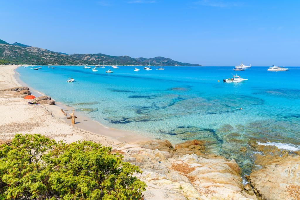 plage isolée de Saleccia