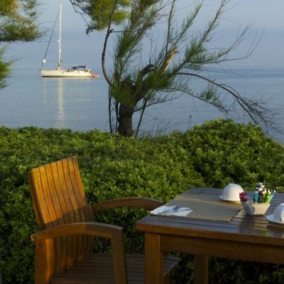 Breakfast Hotel Ile Rousse Santa Maria Sea View 4