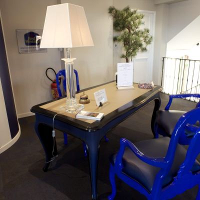 Hotel Ile Rousse Santa Maria Reception 11